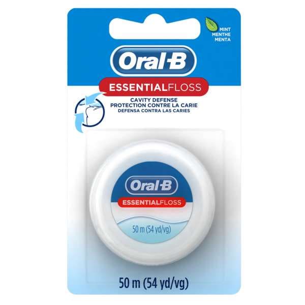 Oral-B Floss Mint Essentials 55 Yard, PK24